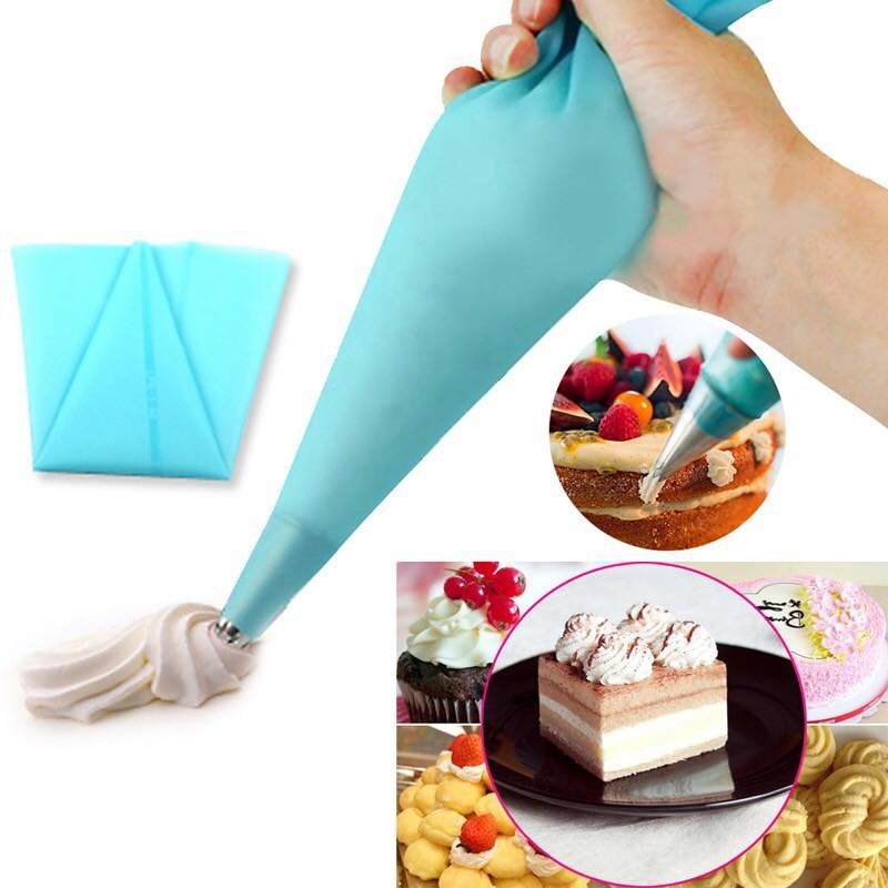 Silicone reusable piping bag